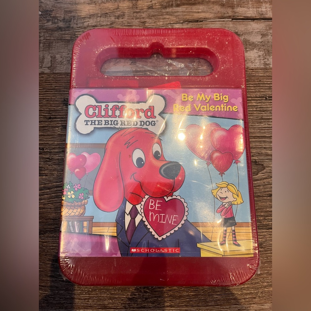🌙 B119 Clifford The Big Red Dog Valentine's DVD